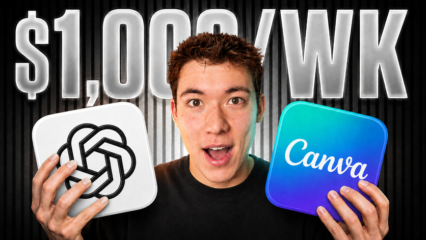 Make $1,000/WK using Canva x ChatGPT