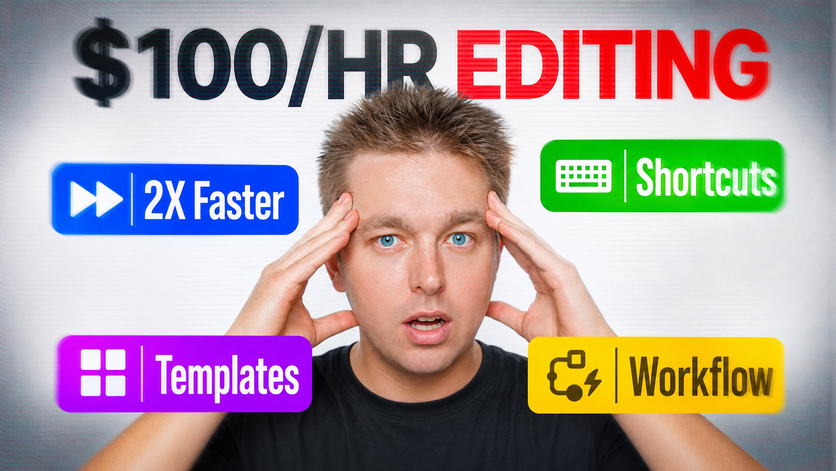 How I Earn $100/Hour Editing Faster